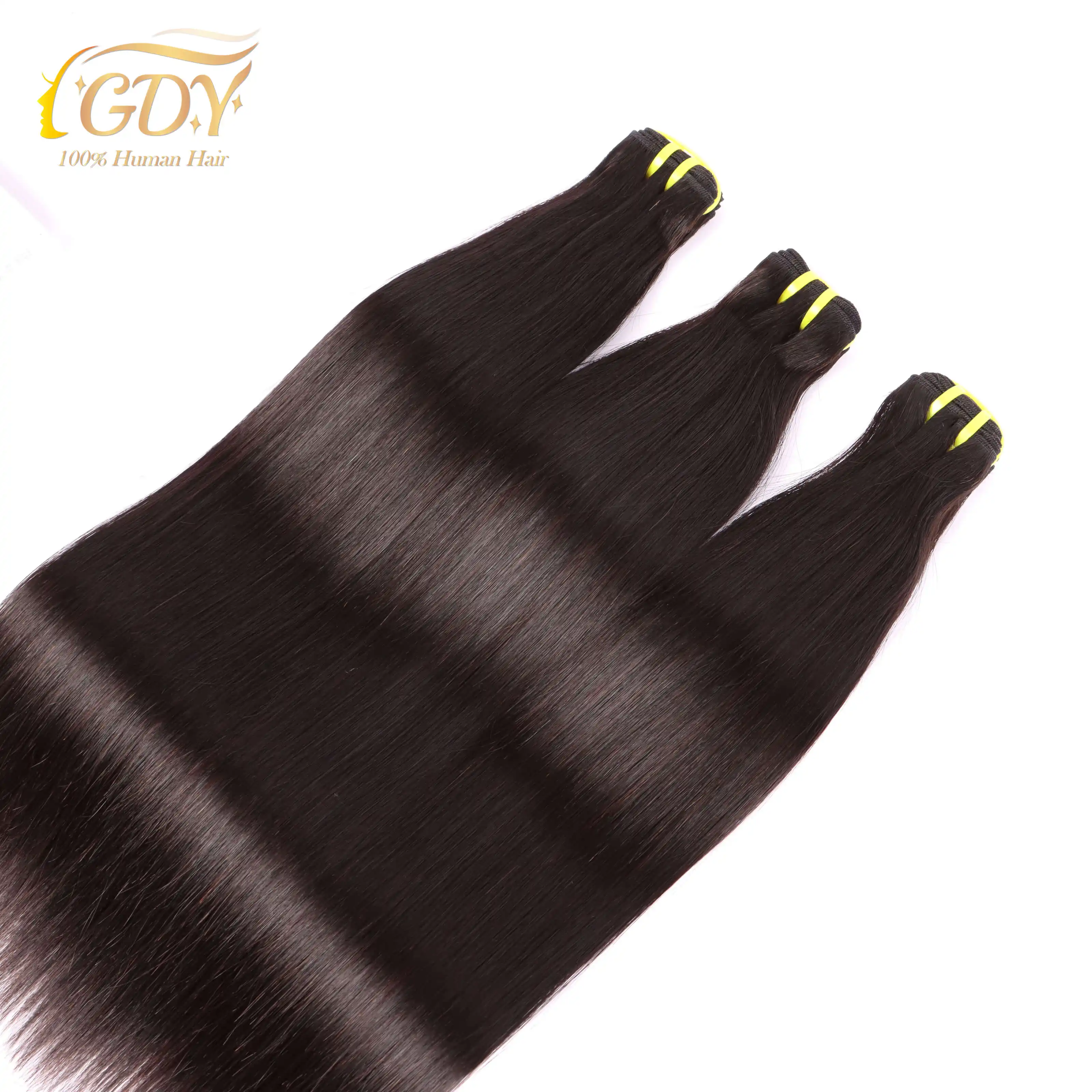 32 34 36 38 40 Inch Raw Indian Straight Hair Weave,Peruvian 100% Human Hair Extensions,Bundles Guangzhou Long Natural Hair