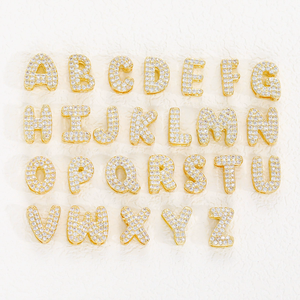 Superventas transfronterizos: colgante de collar con letras inglesas de 26 letras, accesorios de bricolaje con diversas combinaciones - Product Image 6