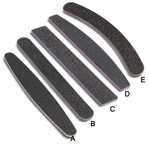 Outils de <span class=keywords><strong>nail</strong></span> art de bonne qualité, matériau durable, jetables, limes à ongles 100/180/80/80 grains pour ongles naturels - Product Image 1