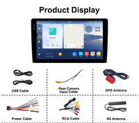 Autoradio FYT7865 AI 9 pouces 2Din, 4 Go 64 Go, écran tactile QLED, autoradio Android, Carplay sans fil, Android Auto, FM, BT, DSP