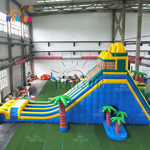 Winsun Merveilleux parcours gonflables en PVC Coconut Park Island avec combos toboggan forêt tropicale humide pour adultes et enfants - Product Image 5