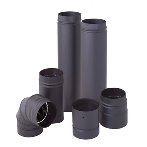 Tuyau de <span class=keywords><strong>cheminée</strong></span> de poêle à bois à double paroi isolé en acier inoxydable avec verrouillage à torsion Pièces de rechange pour <span class=keywords><strong>cheminée</strong></span> de cuisine - Product Image 3