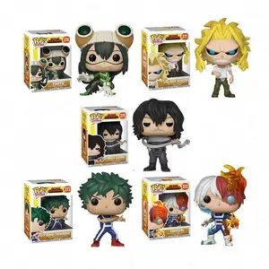 Anime Pop My Hero ACADEMIA TODOROKI shoto asui Tsuyu Vinyl tất cả có thể hành động Mô hình bộ sưu tập PVC đồ chơi