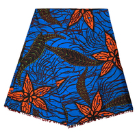 Nouveau Produit Phare : Tissu Ciré Javanais Africain Personnalisé en Polyester Effet Or