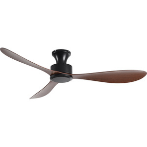 <b>Ceiling</b> <b>Fan</b> 52 In Dc Motor Quiet Design For Living Room Low <b>Ceiling</b> Mount Without Light - Product Image 1