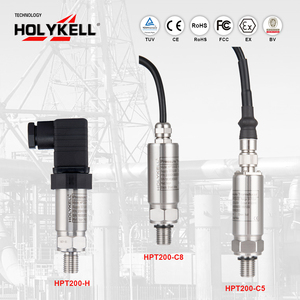 Holykell Giá Thấp Kim Loại Màng Áp Điện Nước Không Khí Nhiên Liệu Dầu Động Cơ Cảm Biến Áp Suất - Product Image 6