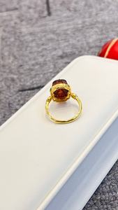 แหวนเงินแท้ 925 ดีไซน์เปิดประดับอำพันธรร<span class=keywords><strong>ม</strong></span>ชาติรูป<span class=keywords><strong>ปี่</strong></span>เซียะ เสริ<span class=keywords><strong>ม</strong></span>โชคลาภ ชุบทองแท้ สไตล์วินเทจ เครื่องประดับคุณภาพสูง - Product Image 2