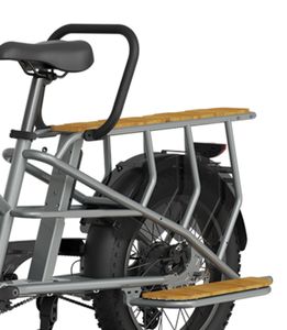 2024 longue queue vélo nouveau deux batterie Max chargement famille E vélo e-cargo <span class=keywords><strong>Triporteur</strong></span> adulte Cargo vélo électrique avec panier - Product Image 5