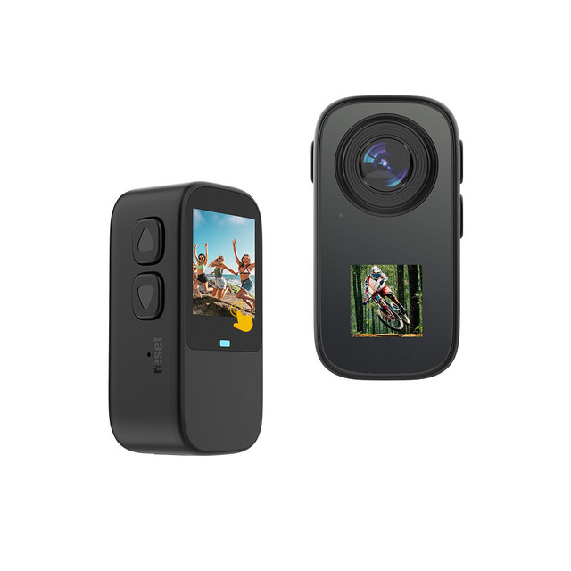 Hot-sale 120 Wide Angle Video Recording Pocket Camera1080P WiFi Dual Screen Body Camera Mini for Daily Vlog