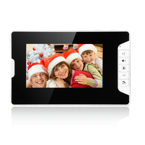 Độ nét cao Video <span class=keywords><strong>intercom</strong></span> chuông cửa với multi-đơn vị bố trí và an ninh Hệ thống kiểm soát truy cập màn hình kép video cửa điện thoại - Product Image 4