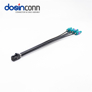 Nuevo Conector Automotriz Mate- Mini FAKRA Código A Hembra a 4 Posiciones Fakra Código Z Macho para RTK031, L=20CM - Product Image 2