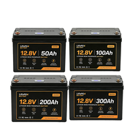 Baterai 12V 200ah 24V 100Ah 150Ah 200Ah 300Ah 460Ah LiFePo4 Baterai Lithium 12V 200Ah 6000 Siklus Baterai untuk Karavan dan Kapal Pesiar