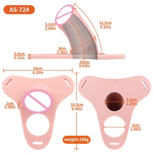 อุปกรณ์ล็อคองคชาตชาย AS-724 ทำจากซิลิโคนเนื้อนุ่ม พร้อมสายรัดยืดหยุ่น สำหรับการเล่นแบบพันธนาการองคชาตชาย เหมาะสำหรับคู่รักชายรักชาย - Product Image 6