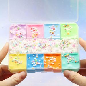 2020 Popular DIY Fluffy Slime Button Colorful <b>Magic</b> Changing Oil Slime Hot Sale Made Clay Silicone Plastic Toysrunner 3+ Unisex - Product Image 5