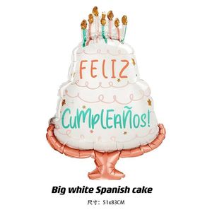 Globos de Pastel Gigantes de Acción de Gracias y Año Nuevo para Fiestas Infantiles - Globos de Aluminio para Decoración de Pasteles - Product Image 4