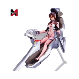 Evangelion Mari Illustrious Rei Ayanami Figma Anime Figuren set Gelenk modell Kit Pose-able Statue Geschenk - Product Image 5