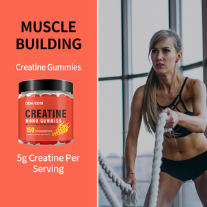 Lifworth GMP 150 contare fragola 4g di gommose monoidrato di creatina per guadagno muscolare - Product Image 3