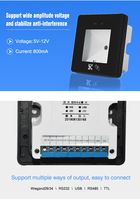 TCP/IP Visitante RFID NFC Wiegand QR Lector Tiempo Asistencia Código QR Sistema de control de acceso Módulo lector de código de barras
