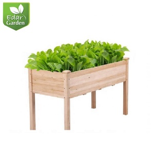 Boîtes de <span class=keywords><strong>jardin</strong></span> surélevées en <span class=keywords><strong>bois</strong></span> <span class=keywords><strong>pour</strong></span> le jardinage en plein air, 89x48.5 cm - Product Image 2