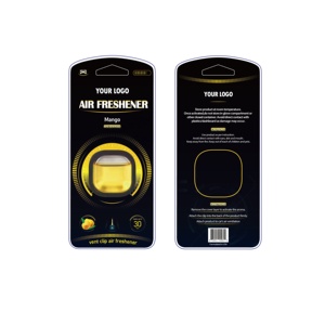 Difusor de aire con sabor a <span class=keywords><strong>MANGO</strong></span> y limón, Clip de ventilación, ambientador de plástico para coche y Perfume líquido que dura 30 días, ambientador de aceite esencial - Product Image 1
