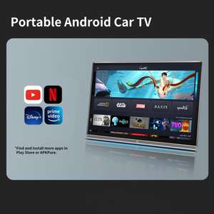 Universal 13.3" Android <strong>Car</strong> Headrest <strong>Monitor</strong> with WiFi, Touch Screen Dual Multimedia Display for Back <strong>Seat</strong> Entertainment - Product Image 6