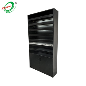 KEWAY Smoke Shop Tobacco <strong>Cigarette</strong> <strong>Display</strong> Rack <strong>Shelves</strong> Adjustable Spring Pushers Wallcase <strong>Display</strong> <strong>Shelf</strong> With Acrylic Push - Product Image 2