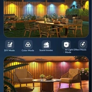 Cross-Border <strong>Best</strong>-Selling Smart Magic Color Ground Plug <strong>Light</strong> for Ultra-Bright IP67 Rated Multi-Color <strong>Light</strong> for Kitchen - Product Image 3