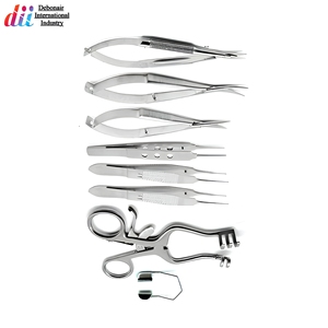 Ensemble d'instruments microchirurgicaux ophtalmiques professionnels en acier inoxydable, fournisseur en gros d'outils de chirurgie oculaire - Product Image 4