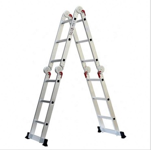 Yongkang-escalera plegable multiusos para <span class=keywords><strong>trabajar</strong></span> <span class=keywords><strong>EN</strong></span> alturas, bisagras grandes de aluminio, diseño <span class=keywords><strong>EN</strong></span> 131 - Product Image 6
