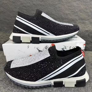 2026 Sneakers de créateur décontractées, emblématiques et de qualité supérieure, avec détails diamant, chaussures de sport et chaussures de marche tendance pour homme - Product Image 3