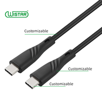 Câble USB4 C WISTAR Factory 8k 240w Type C, câbles de charge rapide et de transfert de données 40 Gbps pour téléphones Android et PC