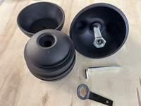Kettlebell réglable en acier moulé de 32 kg avec revêtement en poudre, équipement de fitness pour la salle de sport – Offre spéciale