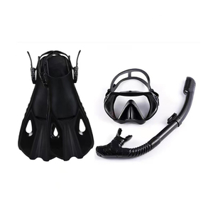 Ensemble de plongée portable en gros avec palmes, masque et tuba pour sports nautiques - Product Image 5