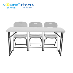 Hiện Đại 5ft Đào Tạo Hẹp Nhựa Gấp Bàn Hội Nghị Bàn - Product Image 4