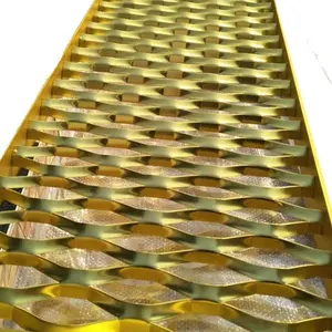 Deep Process Frame Type Decorative Exterior Metal Facades Screen Panel