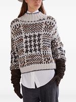 Pull en laine cachemire luxueux et élégant pour femmes Style à col rond de haute qualité avec manches longues tissées pour le confort hivernal