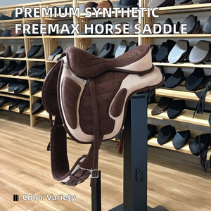 Vente chaude à la main sans arbre Freemax selle anglaise 10 "à 19" pouces pur coton fabriqué à la fabrication en gros - Product Image 3