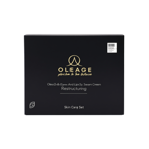 Oleage Crème Sérum Visage Anti-Âge Sans Eau à l'Acide Hyaluronique & Kit Restructurant Yeux & Lèvres pour Tous Types de Peaux - Luxueux - Product Image 3