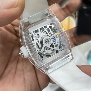 Reloj de Pulsera Esqueletizado Totalmente Automático para Mujer, Elegante Reloj Mecánico Resistente al Agua con Efecto Luminoso - Product Image 5