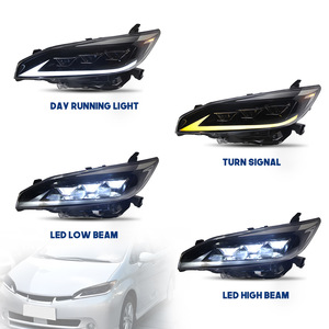 Đèn pha xe hơi cho TOYOTA muốn lắp ráp đèn pha 2015 2009 previa sửa đổi LED hàng ngày chạy ánh sáng ống kính đèn pha - Product Image 3