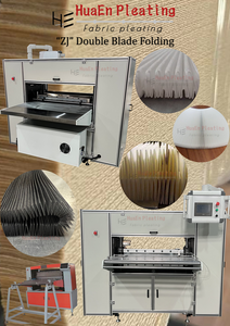 Huaen Mini pleat Máy Điều kiện Mới <span class=keywords><strong>Polyester</strong></span> dệt vải không dệt Rèm Lưới chống muỗi máy xếp nếp lõi động cơ - Product Image 2