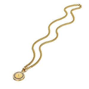 Hot Selling Fashion Solid Gold <b>Necklace</b> 316L Stainless Steel Hand Pendant Crystal <b>Necklace</b> <b>for</b> <b>Men</b> Women - Product Image 5
