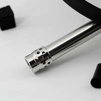 YIHE Design russe 304 acier inoxydable Cachimba Style européen Shisha tuyau narguilé Qalyan Alpha X narguilé
