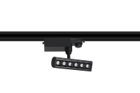 Garantie de cinq ans anti-éblouissement commercial moderne 4 fils 14w led éclairage sur rail linéaire