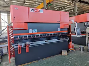 Hydraulic Press Brake Machine 125T/3200 Da53T 4+1 Axis Hydraulic Press Brake Sheet Metal Folding Bending Machine