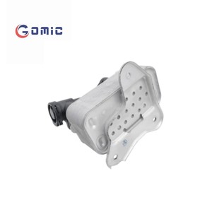 Intercambiador de calor del enfriador de aceite de la transmisión del motor del coche GOMIC para <span class=keywords><strong>BMW</strong></span> 3 E90 E91 E92 F10 F11 330d 535d X5 X6 E70 E71 17217800408 - Product Image 1
