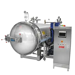 Autoclave Retort PP Bottle PET Autoclave Water Spray Retort Sterilization Machine