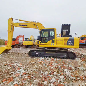 Excavadora Usada Komatsu PC220 de 22 Toneladas, Alta Eficiencia Operativa, EPA CE, Pc220-8 220-7, Excavadora de Segunda Mano con Cabina con Aire Acondicionado - Product Image 2