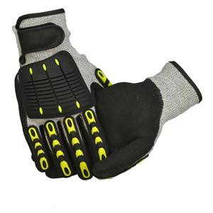 5 seviye anti-cut tpr anti-çarpışma mekanik eldiven bıçak geçirmez HPPE darbeye dayanıklı kurtarma yağ madencilik eldivenleri - Product Image 3