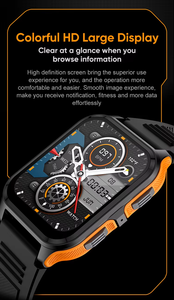 Reloj Inteligente P73 de 1.83 Pulgadas con Pantalla Táctil Completa HD, Llamadas, Multifunción, Monitoreo de Salud, Resistente al Agua 3ATM, Reloj Inteligente Deportivo para Exteriores - Product Image 3
